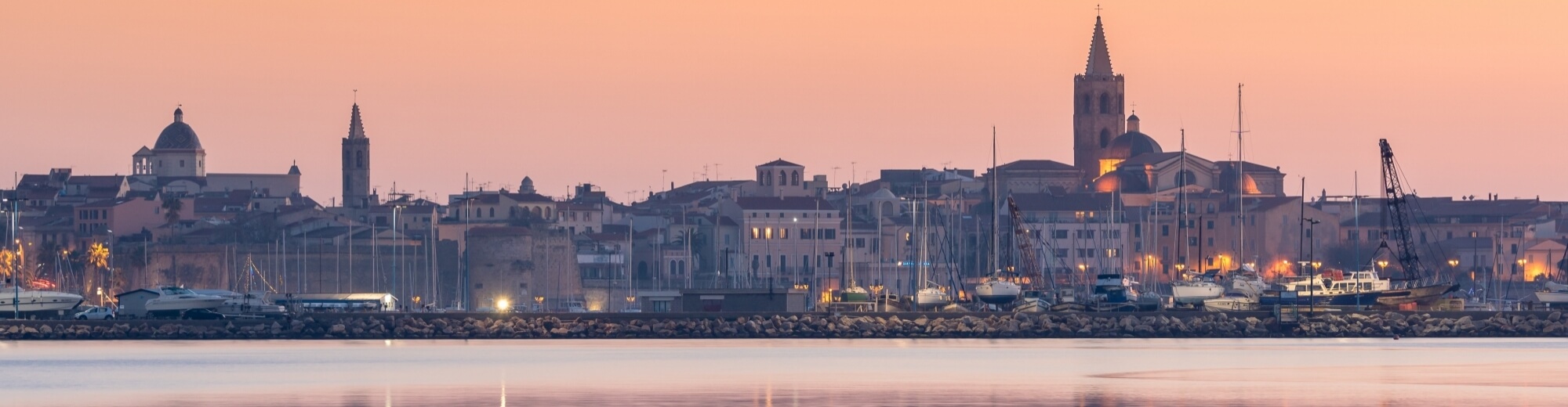 Alghero al tramonto