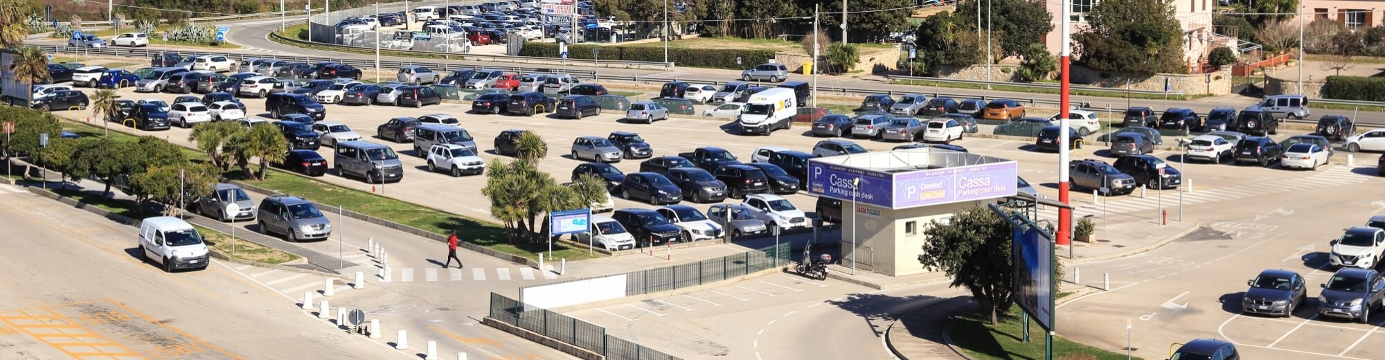 Area parcheggio Aeroporto di Alghero